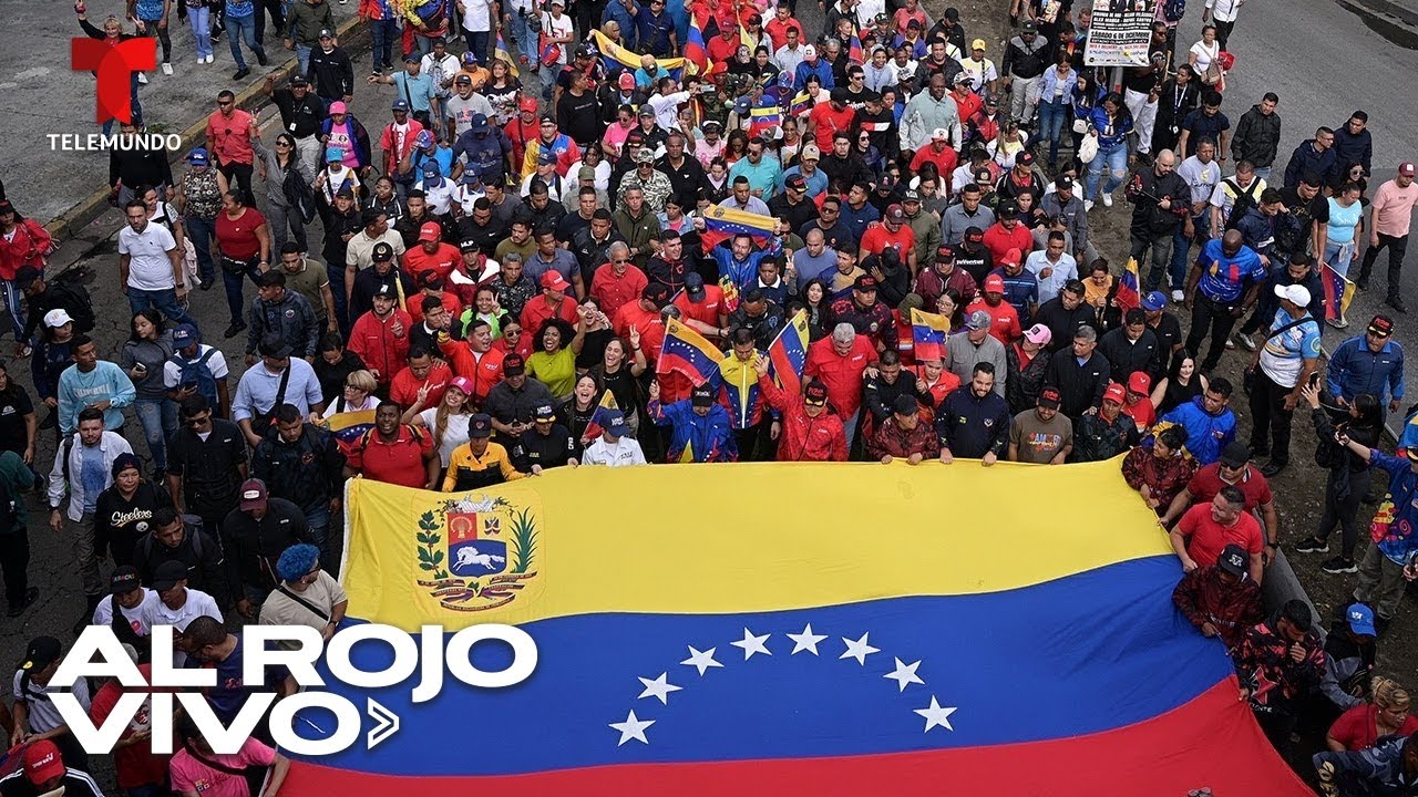 Diputados de la oposición venezolana ofrecen una rueda de prensa | Al Rojo Vivo | Telemundo