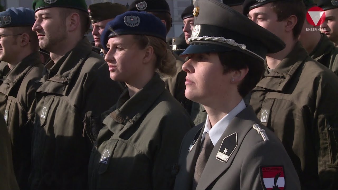 Ausmusterung an der Heeresunteroffiziersakademie 2019