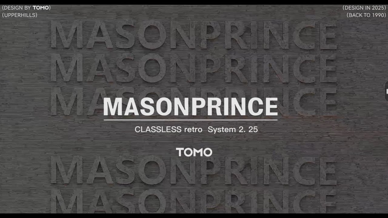 MASONPRINCE Flagship Store (UpperHills, Shenzhen) by TOMO Design