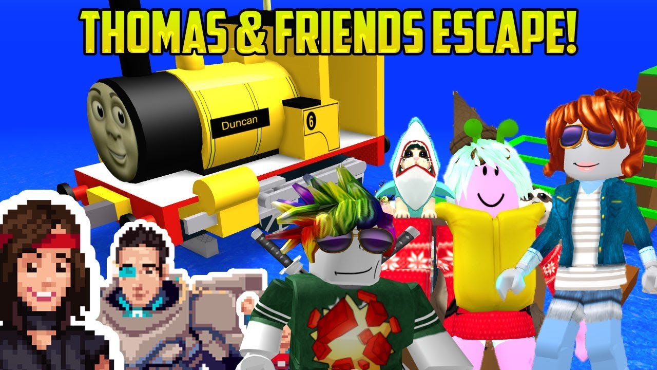 THOMAS AND FRIENDS ROBLOX ESCAPE OBBY!
