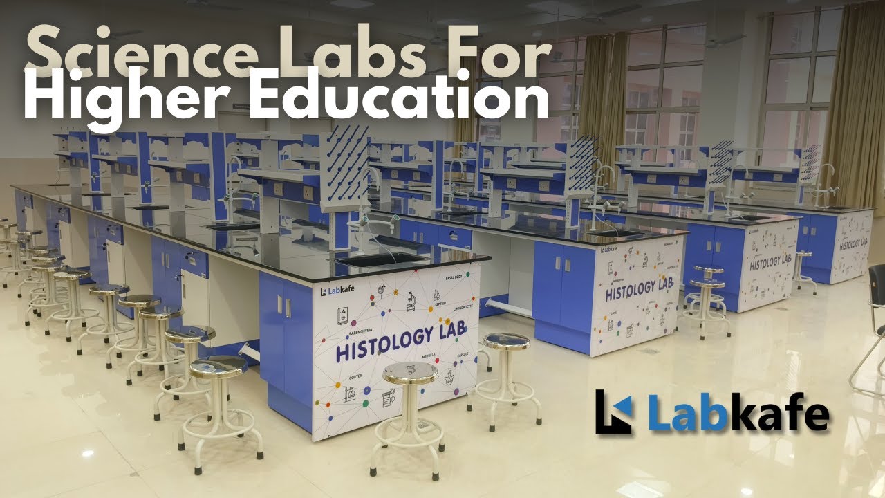 Lab Furniture for Higher Education by Labkafe | College Lab Furniture | Research Lab Furniture