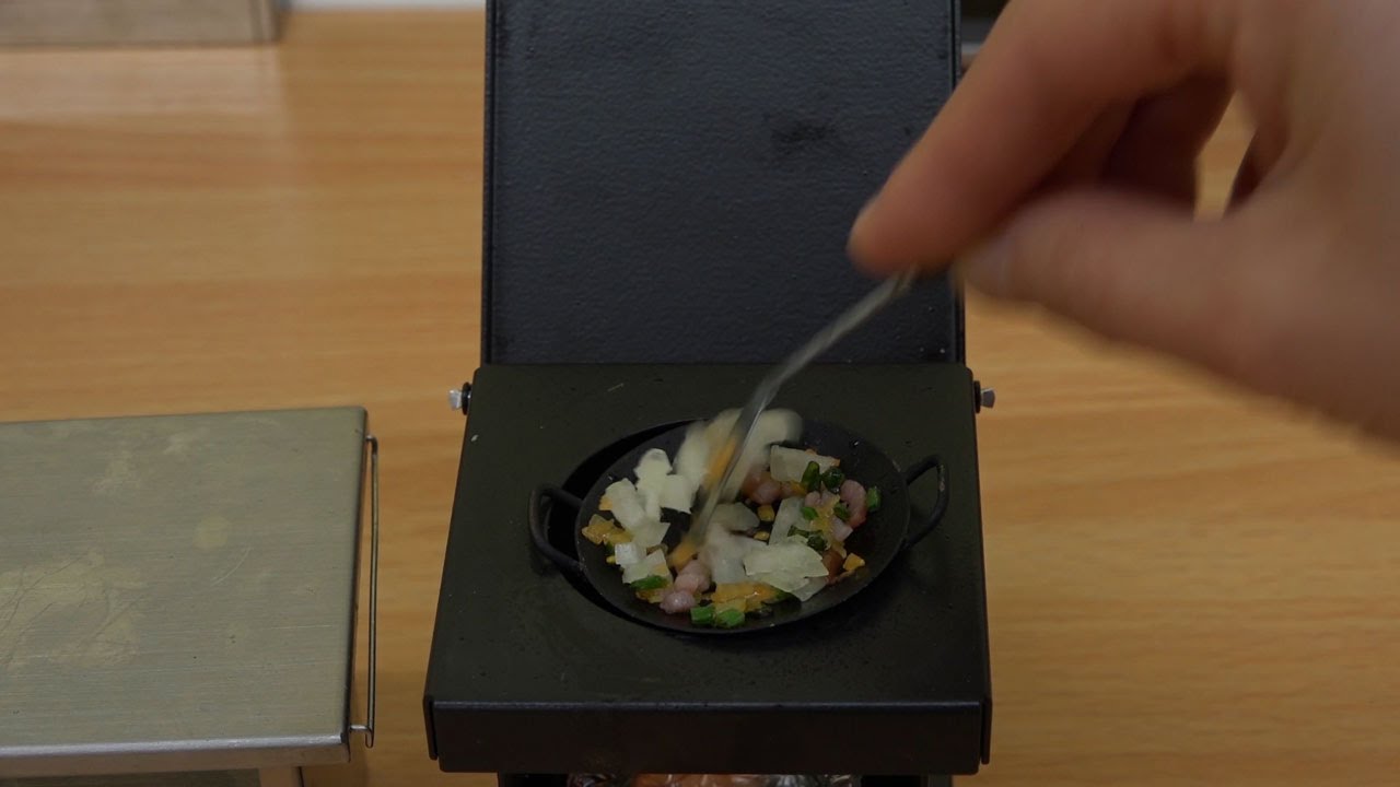 MiniFood Chinese-style fried rice 食べれるミニチュアチャーハン