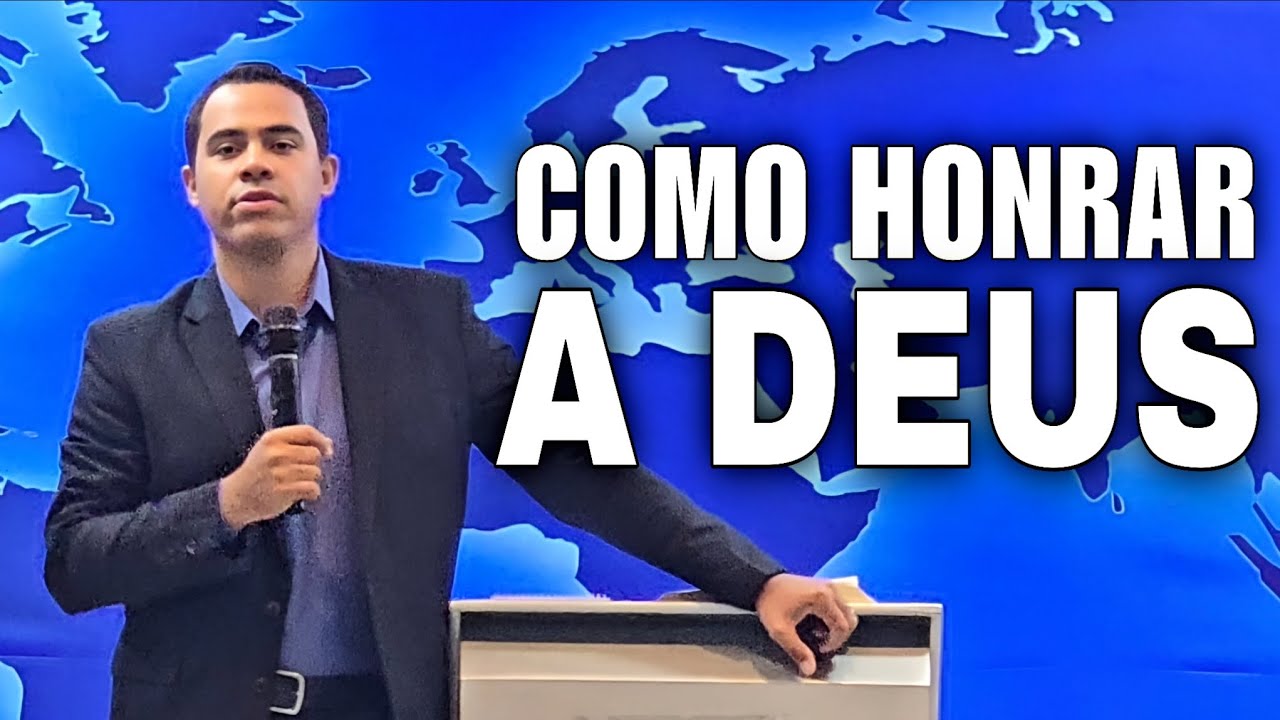 COMO HONRAR A DEUS - MINISTRO RODRIGUES 