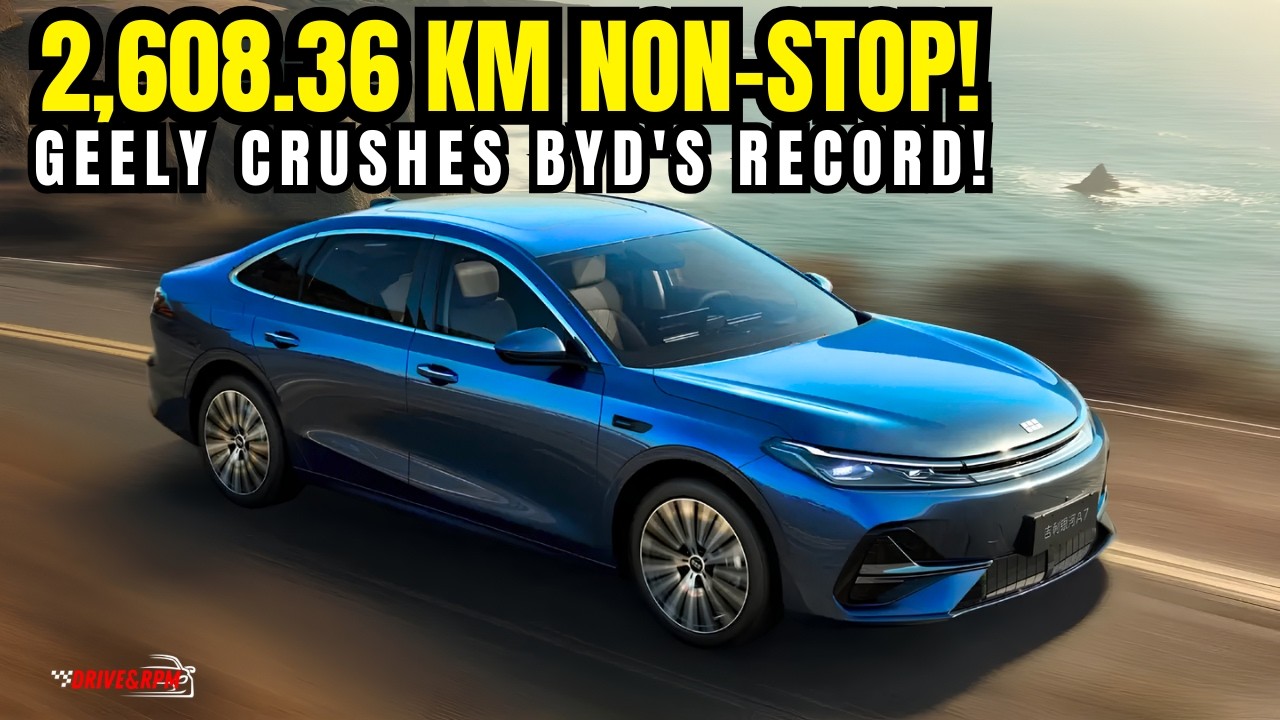 Geely Just Destroyed BYD: China's 2,608.36 km Hybrid Masterpiece