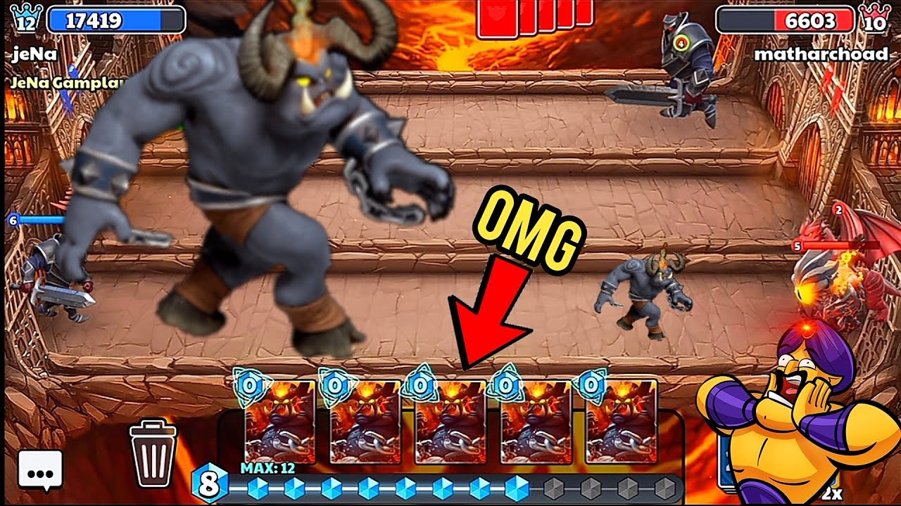 Omg! 6 Epic Unchained Demon Cards Winning Strategy! Castle Crush