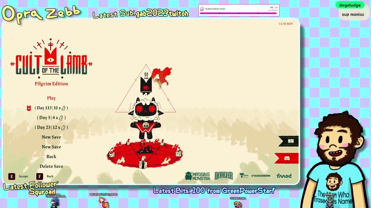 CULT OF THE LAMB - COME JOIN AND CREATE YOUR OWN CULTIST