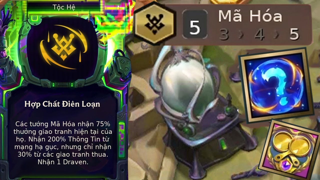 5 MÃ HÓA CỰC SỚM + LÕI HỢP CHẤT ĐIÊN LOẠN  = GAME GÁNH FREE TOP 1 DỄ NHƯ ĂN KẸO !