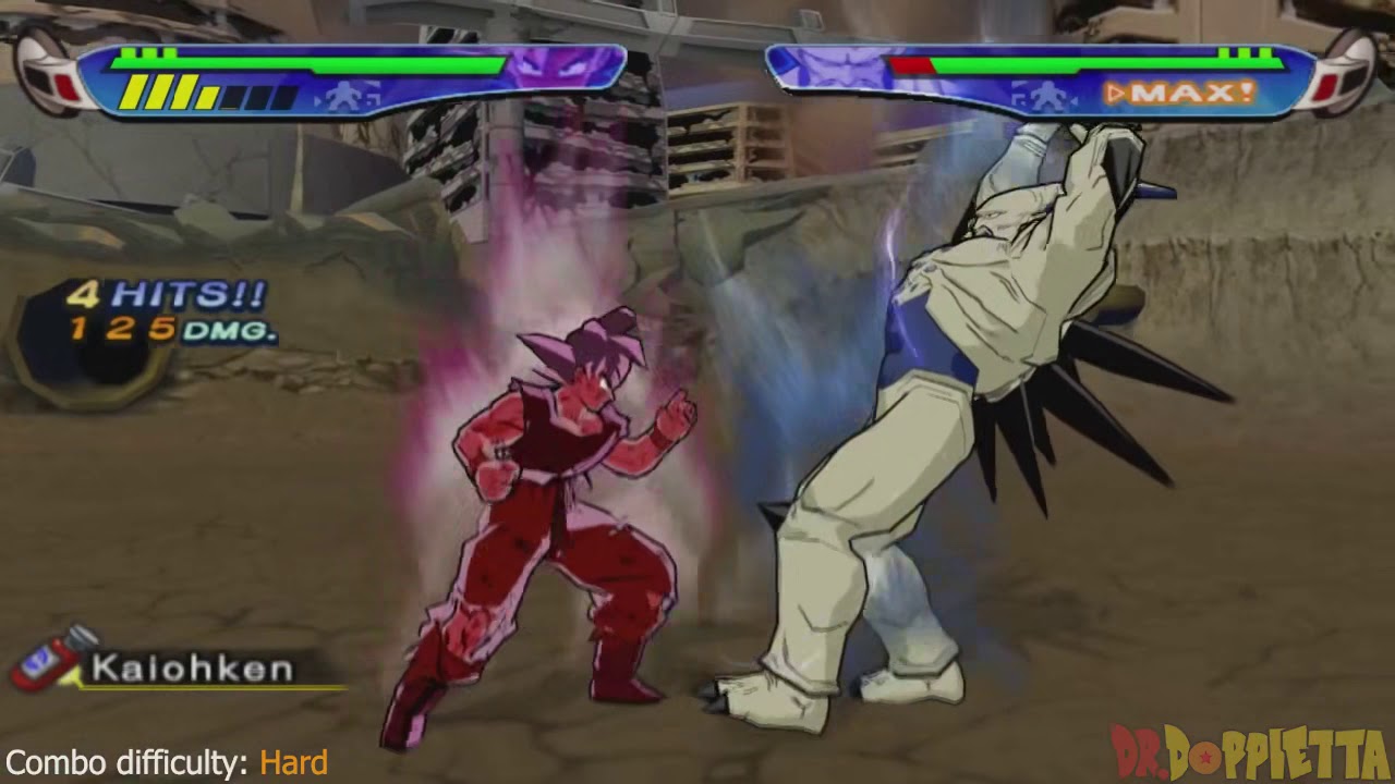 [OLD] DBZ Budokai 3 - Goku combos quick showcase