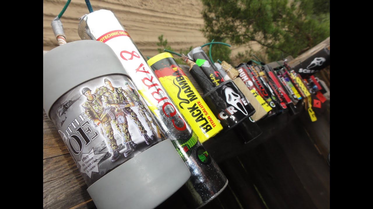 Polenböller Compilation Mega XXXL Firecrackers TheOftlerer