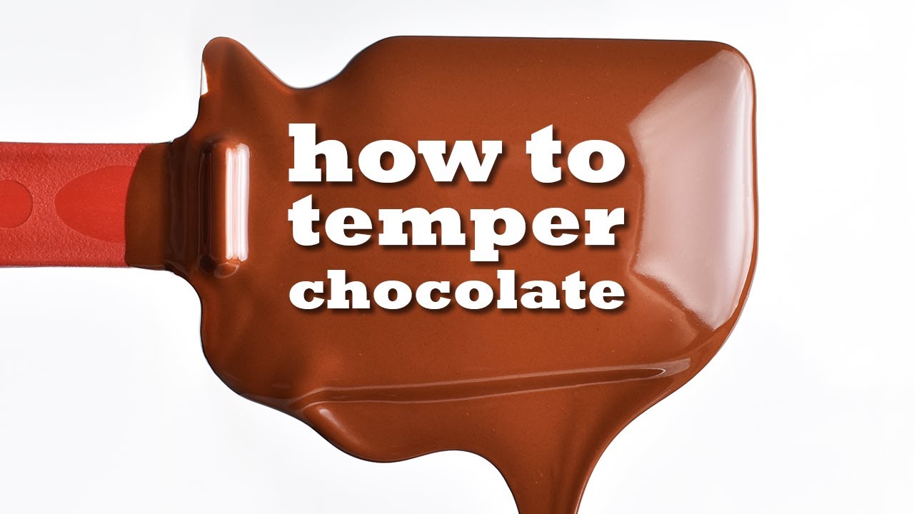 HOW TO TEMPER  CHOCOLATE: the COMPLETE guide to TABLE TEMPERING