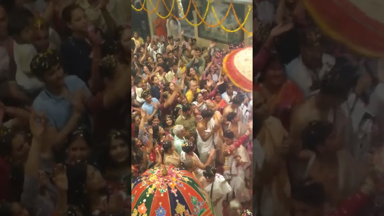 पालकी यात्रा गौर पूर्णिमा महोत्सव गुप्त वृंदावन धाम जयपुर