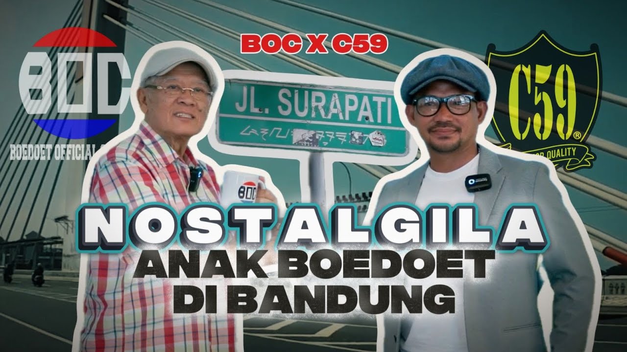 NOSTALGILA ANAK BOEDOET DI BANDUNG  I  BOC X C59