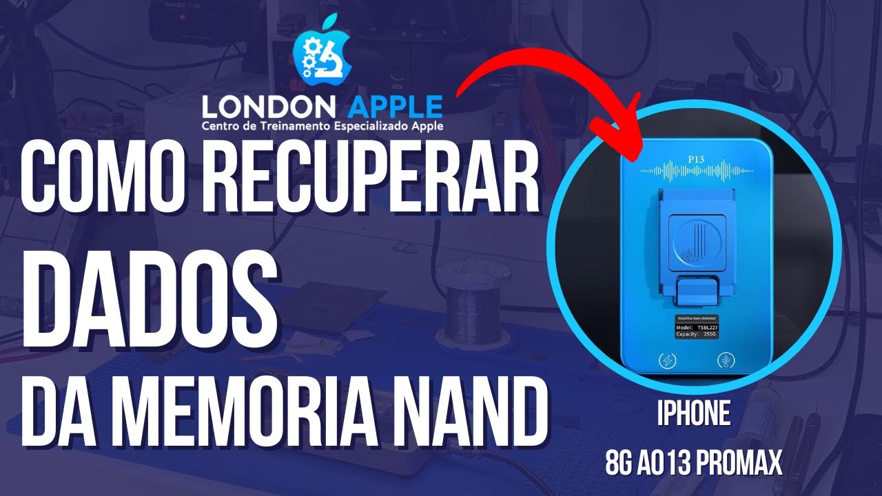 COMO RECUPERAR OS DADOS DA NAND PELA P13