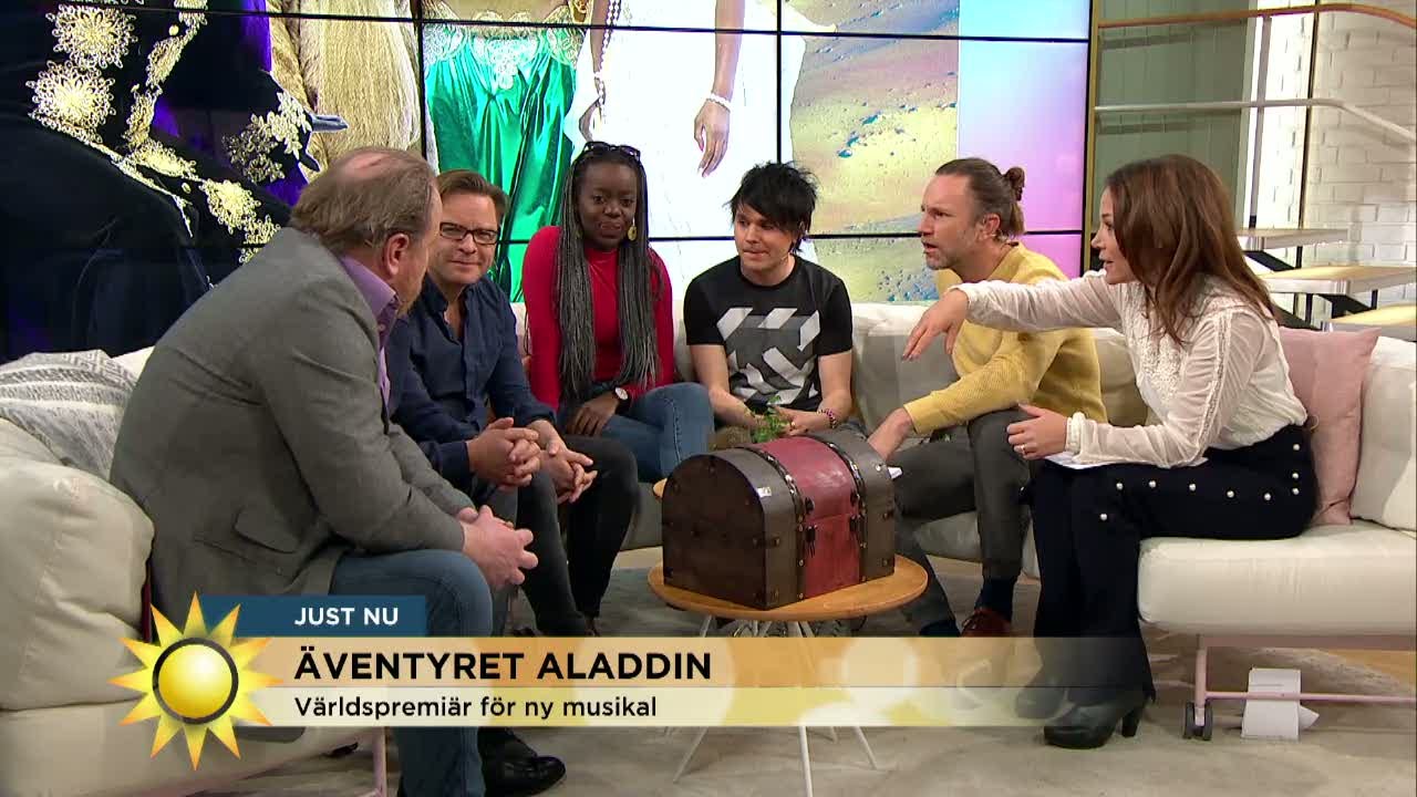 Världspremiär för ny musikal - Nyhetsmorgon (TV4)
