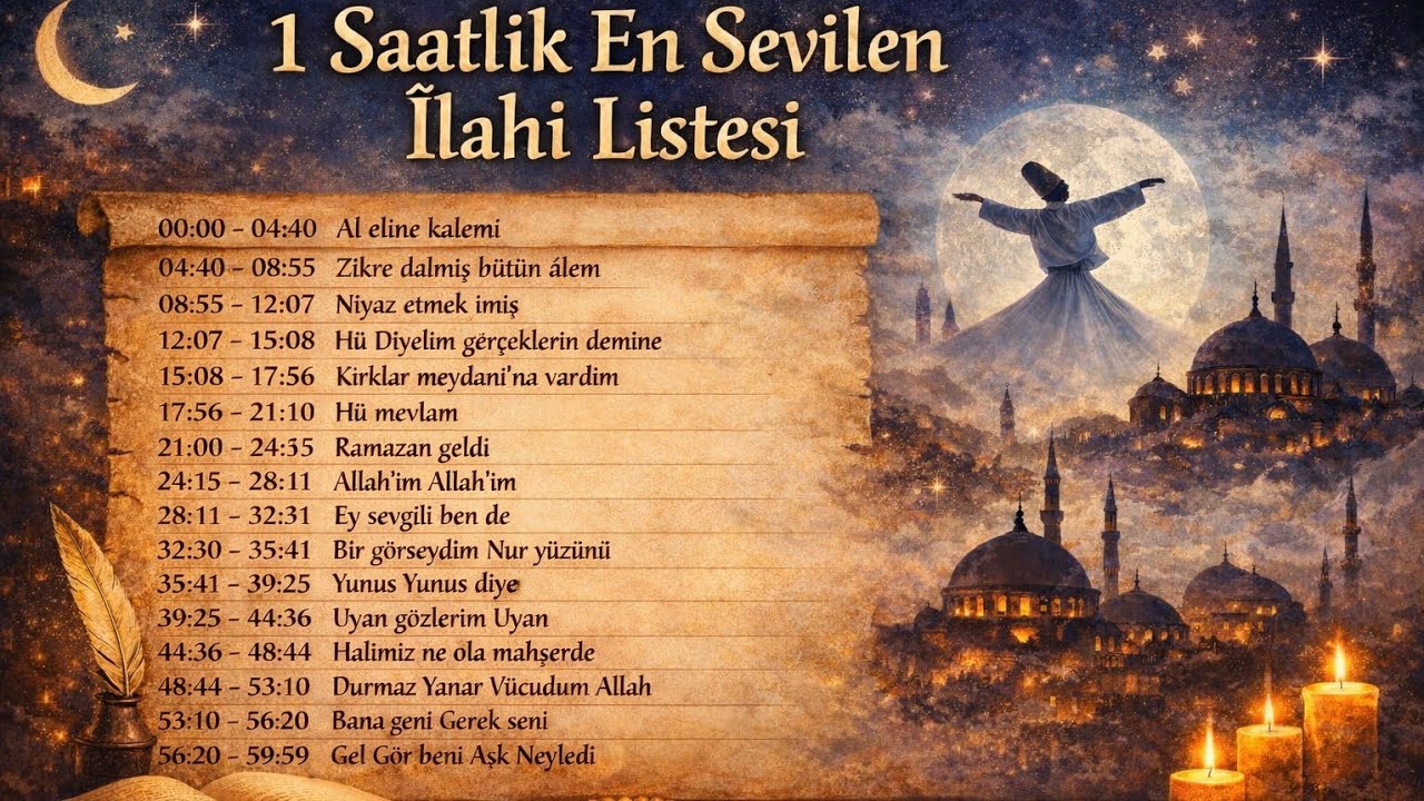 En Güzel İlahiler | 1 Saatlik Kesintisiz Dinleti