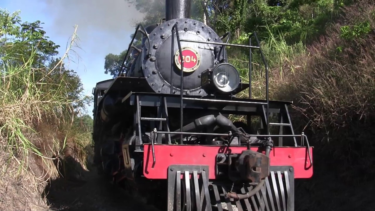 🇧🇷 Maria fuma&ccedil;a em Rio Natal / Steam locomotive in Rio Natal - S&atilde;o Bento do Sul/SC - (Brasil)