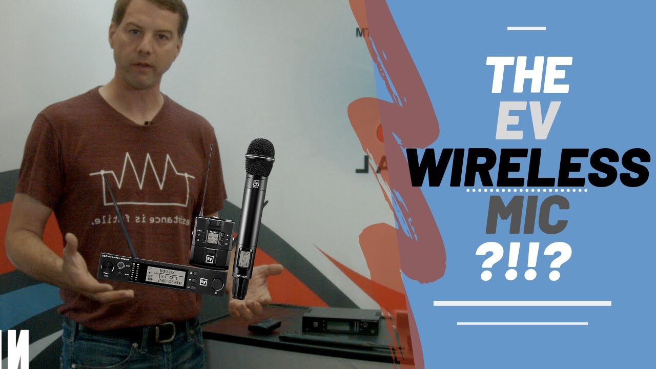 Understand How To Use your EV RE3 UHF Wireless Microphone Set (NLFX w/ Ben Stowe)