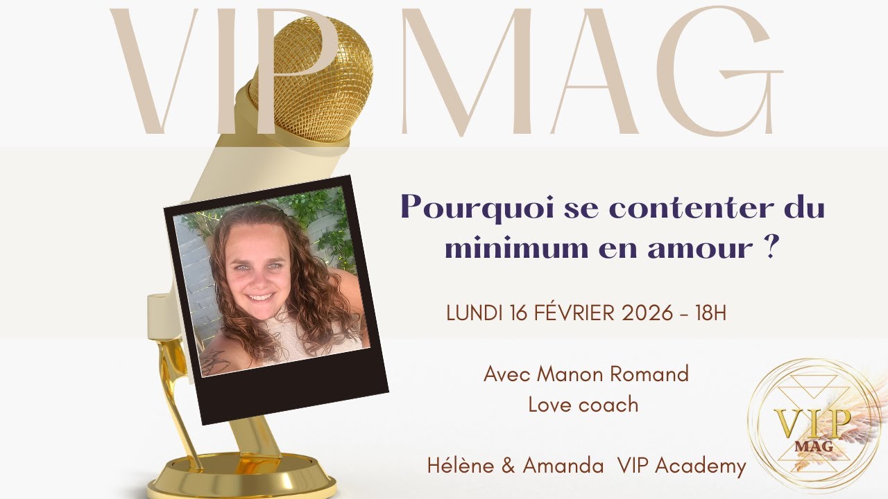 Pourquoi se contenter du minimum en amour ?