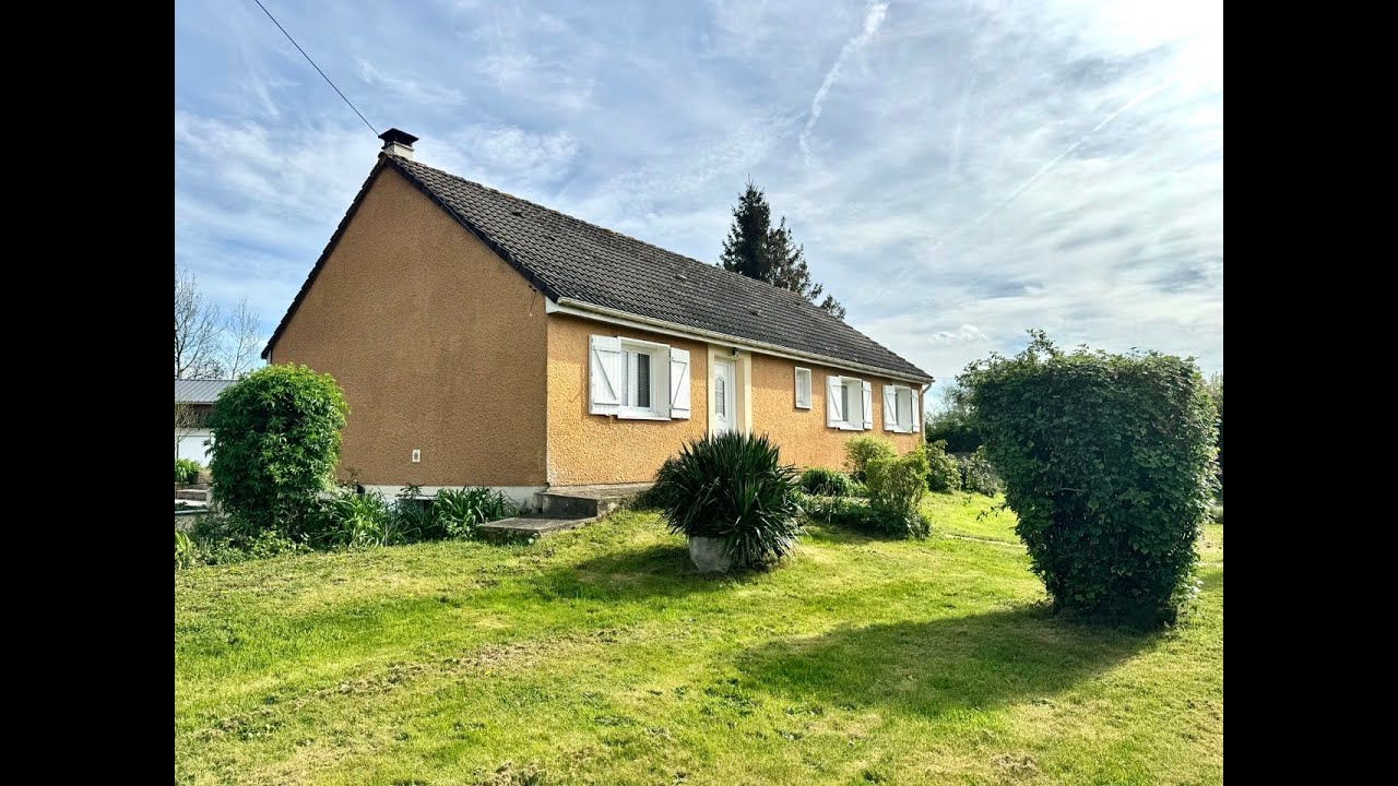 Pavillon plain-pied, 5 chambres, dépendance, sous-sol à Saint Paul de Fourques 27800