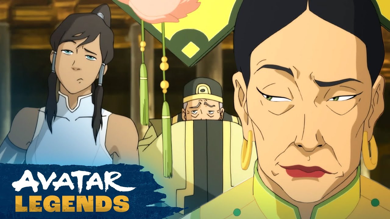 Korra Meets the Earth Queen | A Closer Look at The Legend of Korra | Avatar