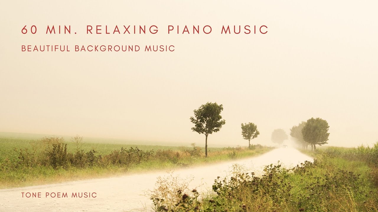 60 mins. Beautiful Relaxing Piano Music commercial-free BGM | relaxing study music sleep music