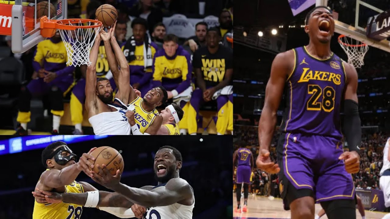 Rui Hachimura DEFENSE Highlights | 2024-25 Lakers Season
