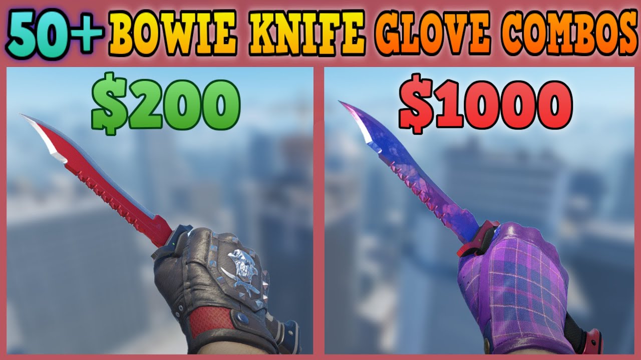 50+ Bowie Knife & Glove Combos for EVERY Budget!
