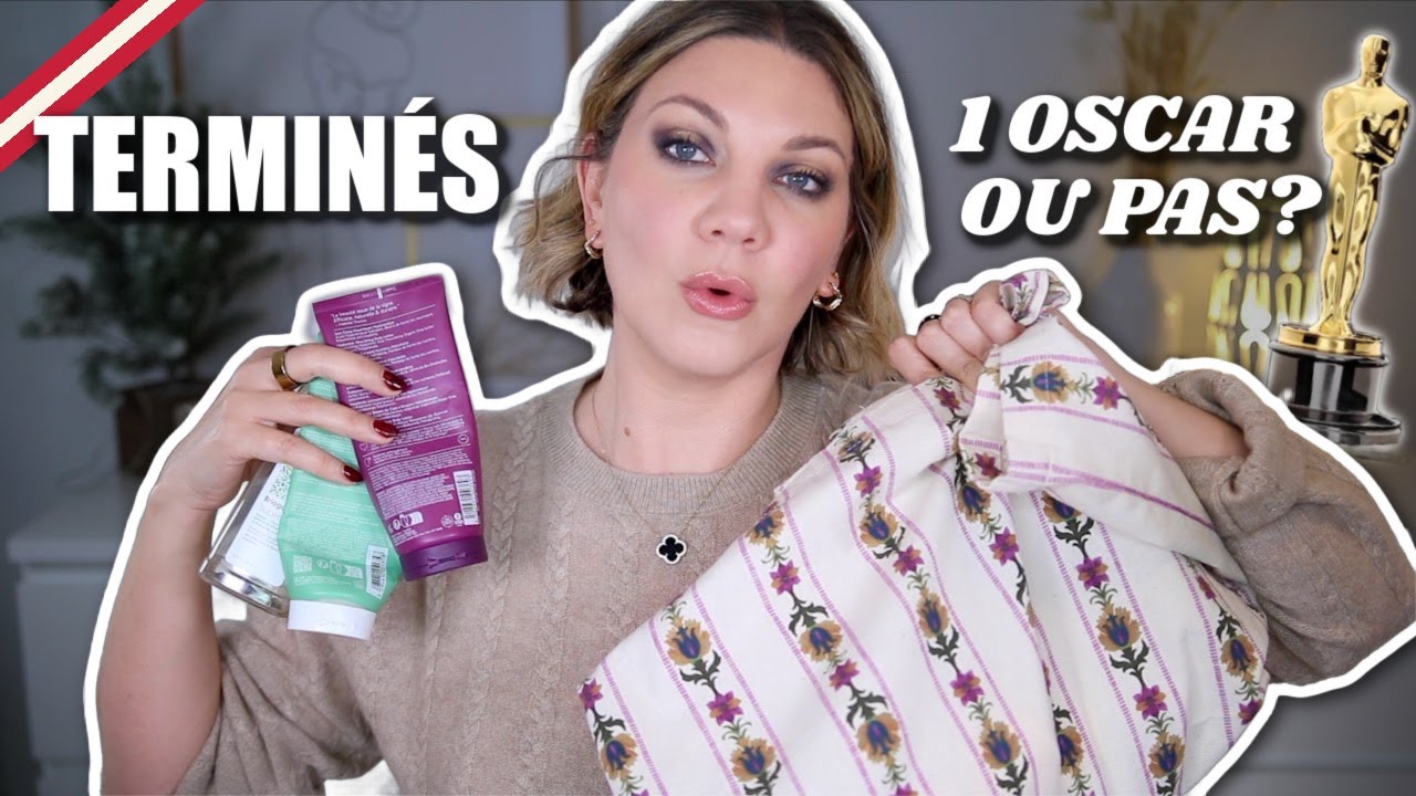 ILS MÉRITENT UN OSCAR 🧐? MES PRODUITS TERMINÉS : JE RACHÈTE OU PAS? Skincare, maquillage, cheveux