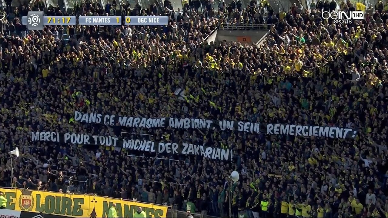 Hommage de la Beaujoire à Michel Der Zakarian
