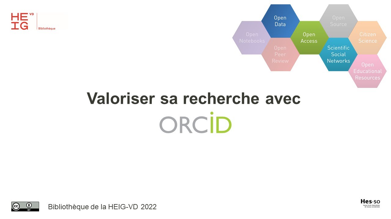Valoriser sa recherche avec ORCID