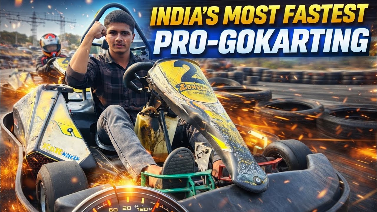 India’s Fastest Pro Go-Karting Experience 🏎️🔥 ॥ JAYFITZZ 