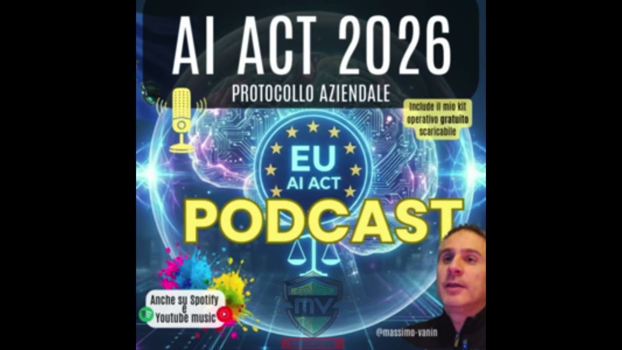 AI Act: Cosa rischi davvero e come metterti in regola (Framework Audit) 🇪🇺