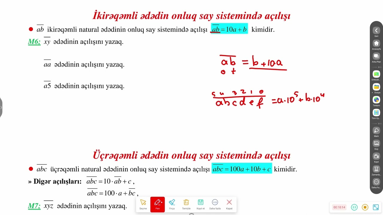 Natural Ədədlər - 1 - ci hissə (Elçin Tanrıverdiyev (070 - 390 - 81 - 91))