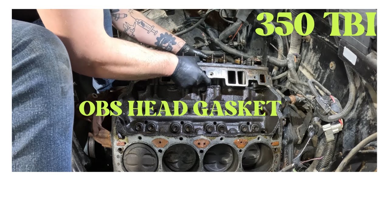 ASMR 1989 OBS Chevrolet Repair: Head Gasket Replacement | No Commentary