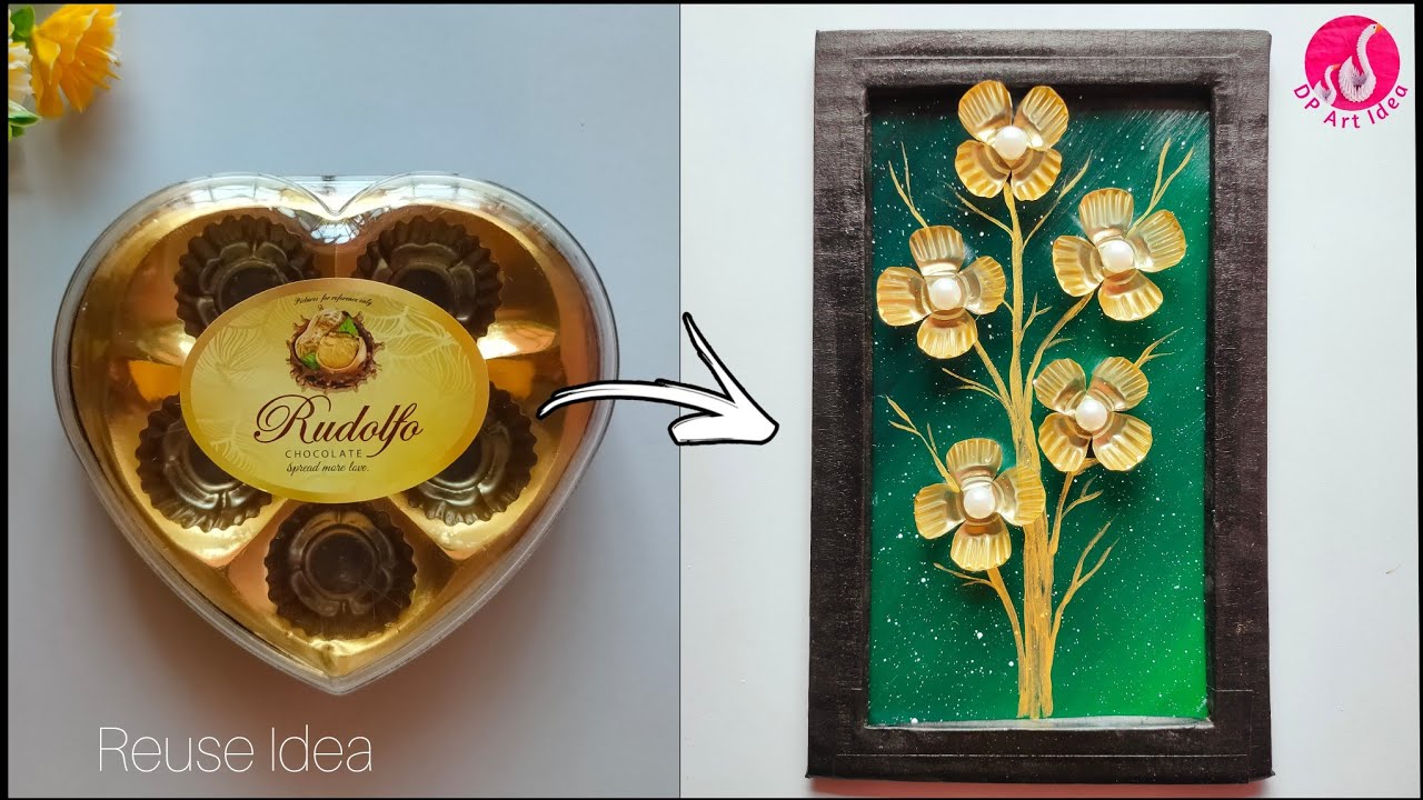 Unique DIY Wall Hanging || Reuse chocolate box Craft Idea || Wall Decor Craft || Easy Wall Hanging
