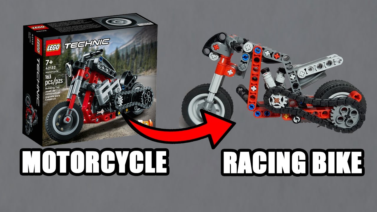 42132 Racing Motorbike - Lego Technic Alternative MOC Tutorial