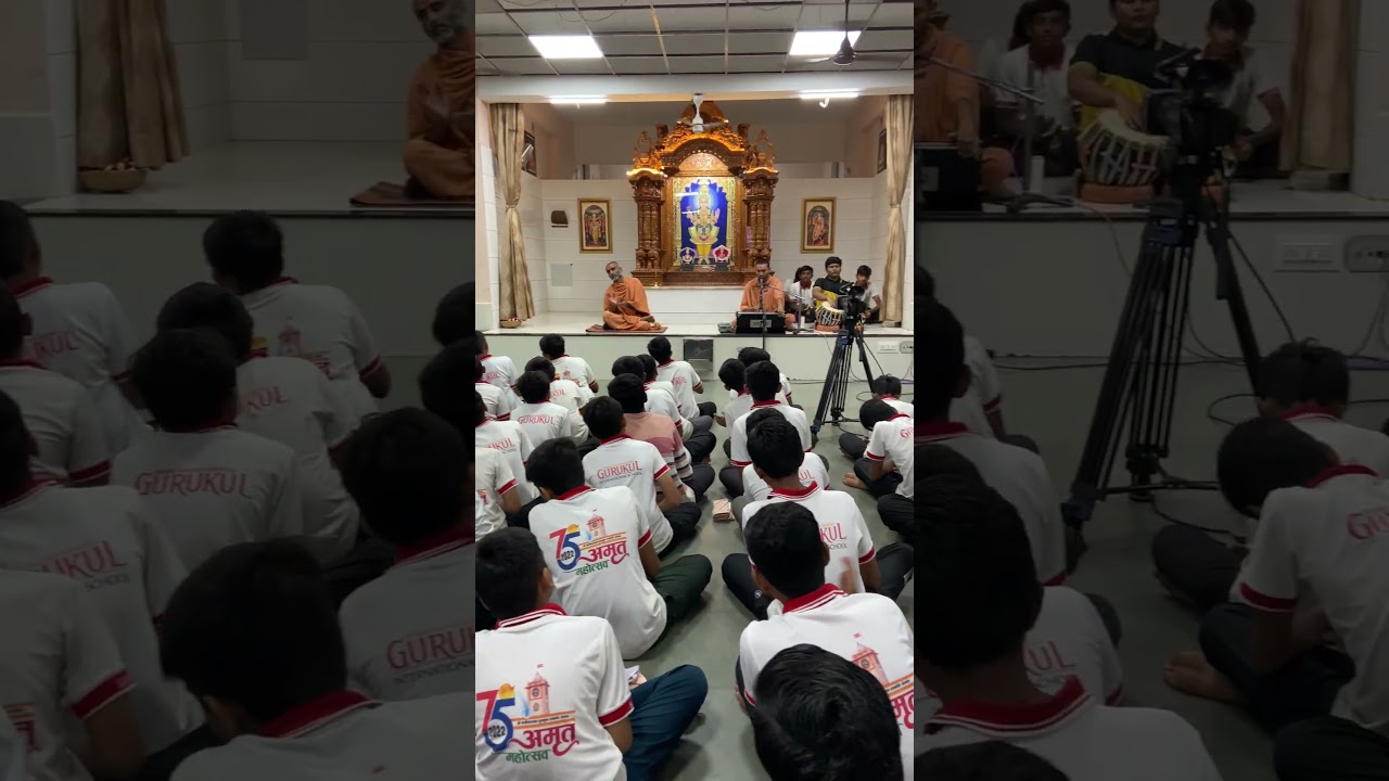 ધૂન..       #dhun #live #aarti #sabha #unity #gurukul #spirituality #students #daily #routines