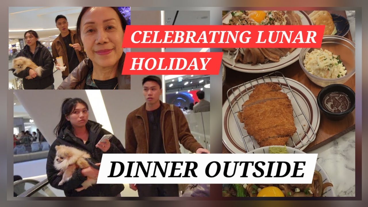 LIFE IN KOREA:CELEBRATING LUNAR HOLIDAY + DINNER OUTSIDE