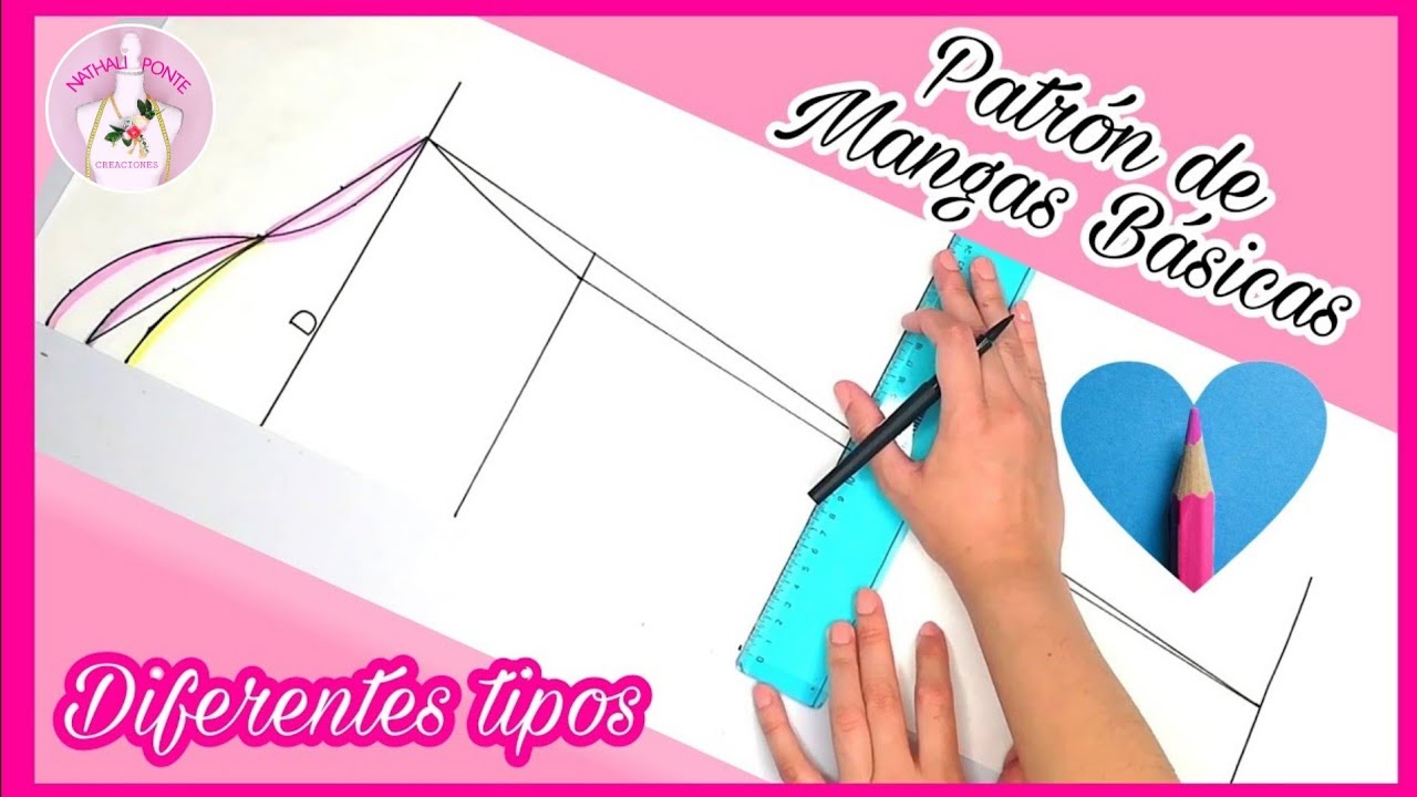 🌸#13 PATRÓN DE MANGAS BÁSICAS, DIFERENTES TIPOS.