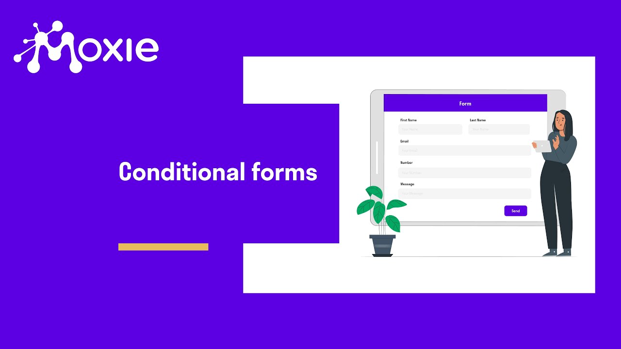 Create a custom conditional form