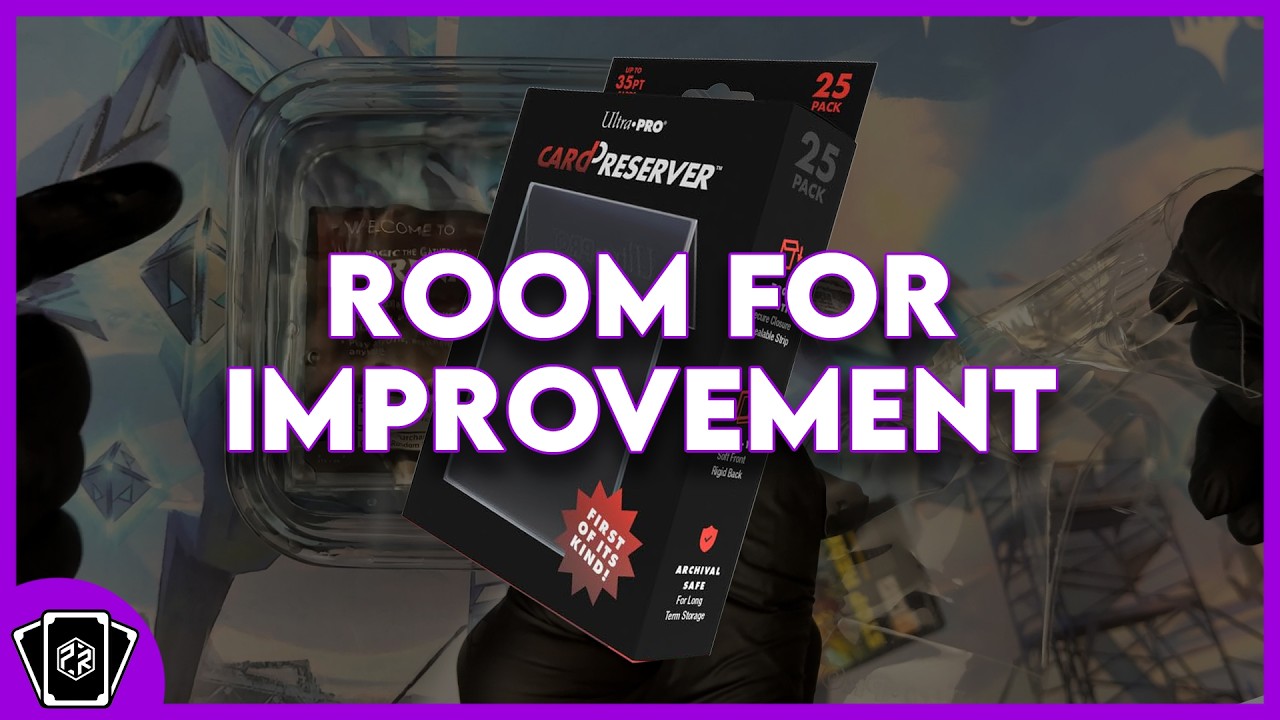 THE MOST UNHINGED TCG REVIEW - What's a UltraPro Card Preserver?