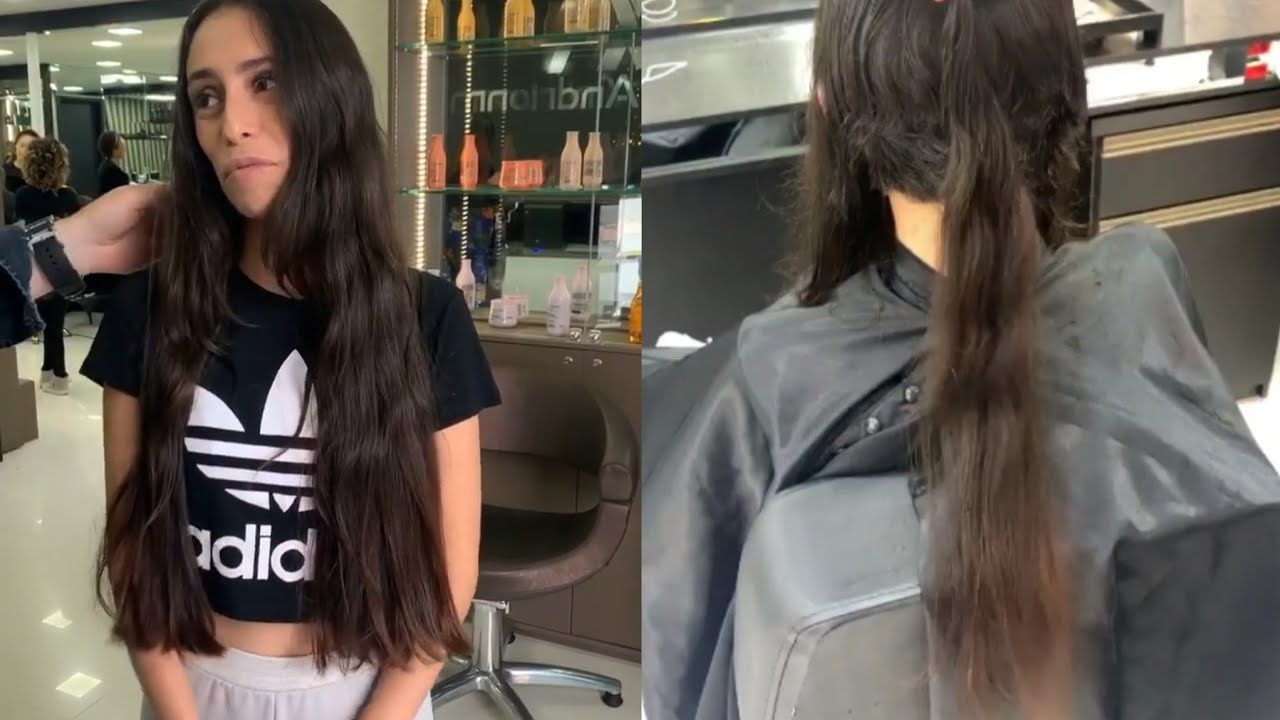 Long hair dont Care because she went short