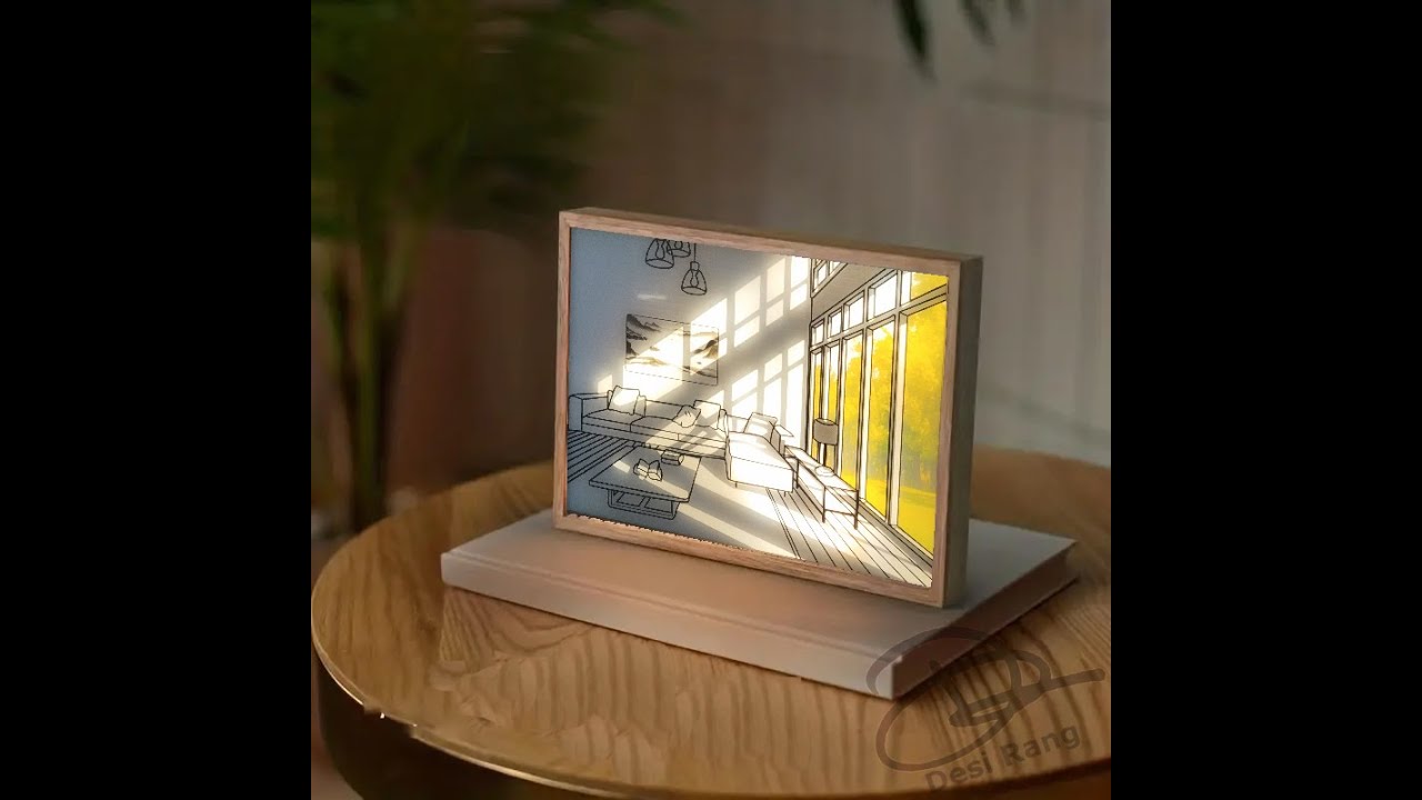 3D LED Light Picture Frame Installation instructions video