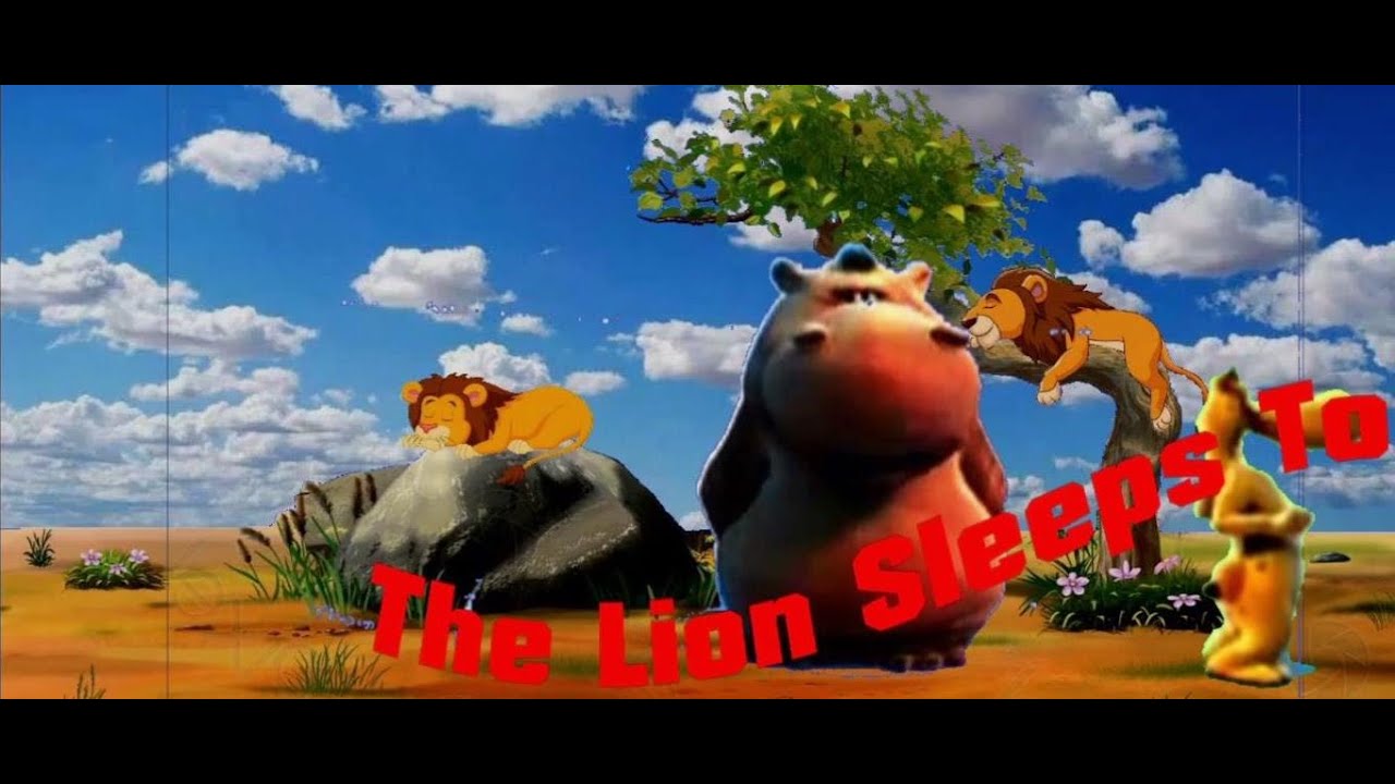 The Lion Sleeps Tonight HD Happi Hippo and Dog