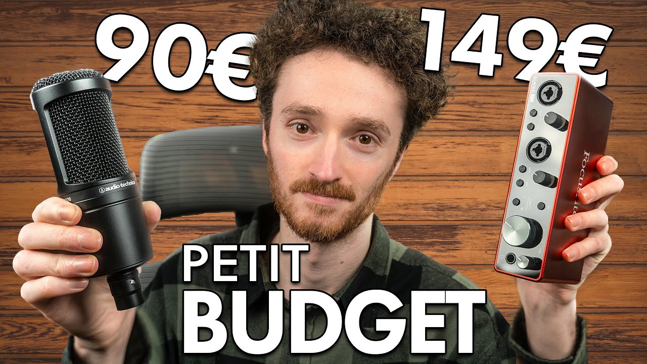 Matos pour enregistrer une VOIX OFF / Test Focusrite Scarlett 2i2 !