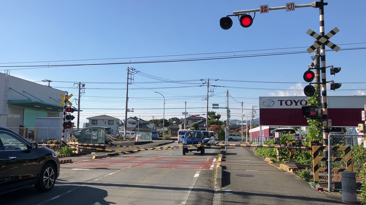 JR御殿場線第二水窪踏切#撮り鉄 #踏切 #鉄道 