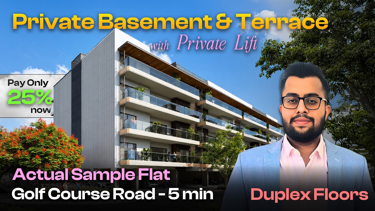Avik at Birla Navya | Actual Sample Flat | Low Rise Gated Floors in Gurgaon | Pvt Basement & Terrace