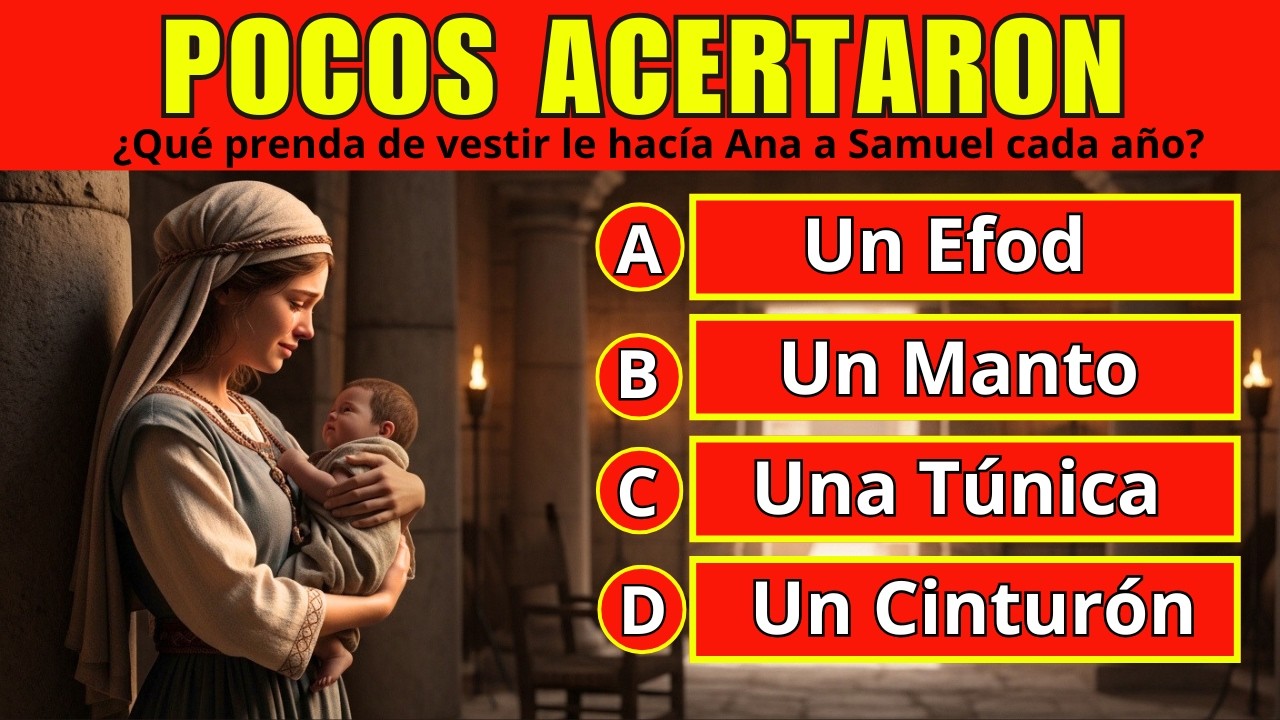 PROFETA SAMUEL CON 50 PREGUNTAS DE LA BIBLIA /Reto Biblico Divertido