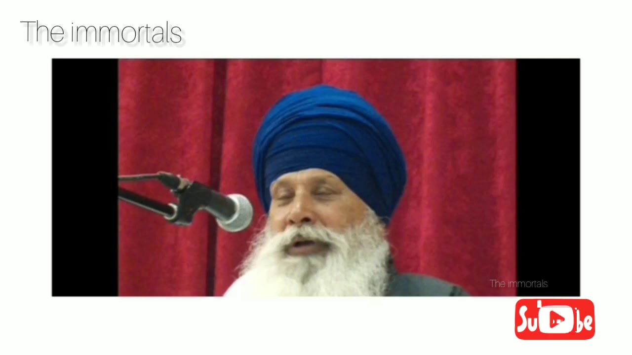 Sant giani inderjeet Singh ji raqbe wale Katha - brahm kavach and the Shastar