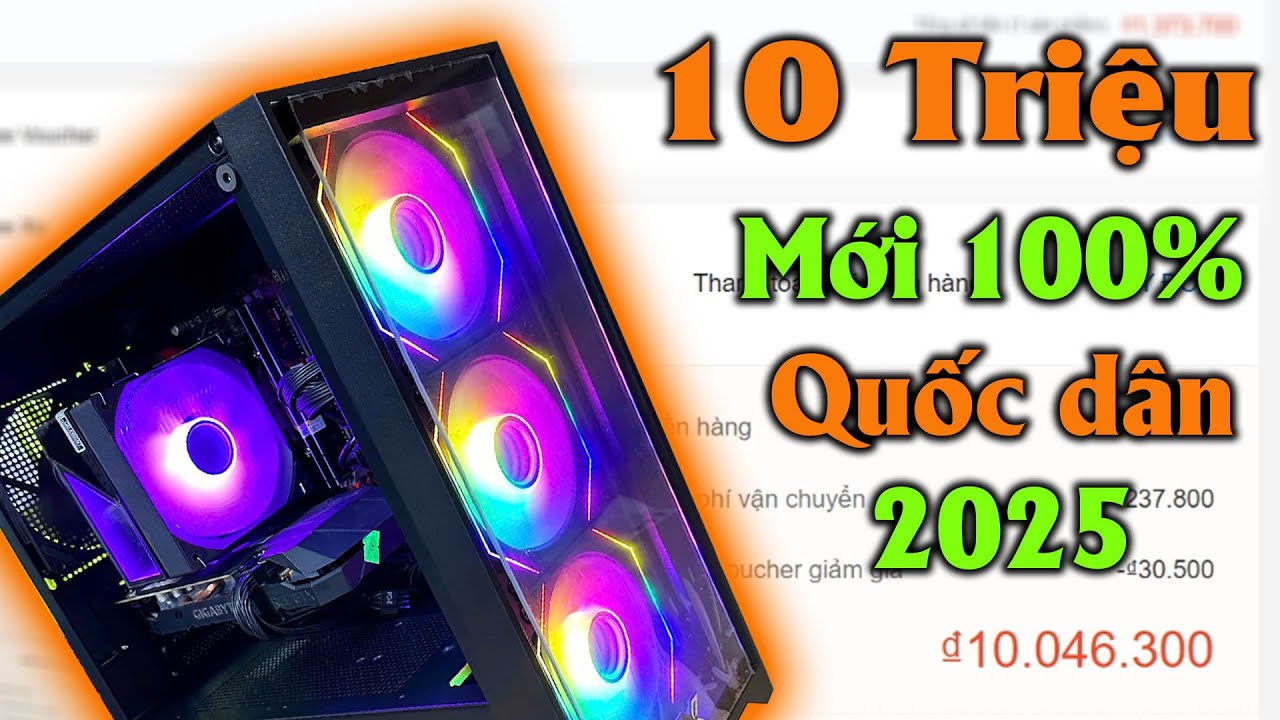 Pc gaming 10tr quốc d&acirc;n mới 100% ch&iacute;nh l&agrave; đ&acirc;y .